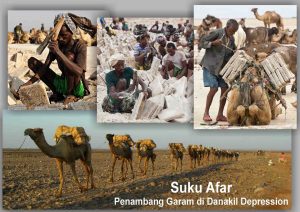 Suku Afar Danakil Depression, Olivier Grunewald, blue fire selain di Ijen, hoax blue fire Kawah Ijen