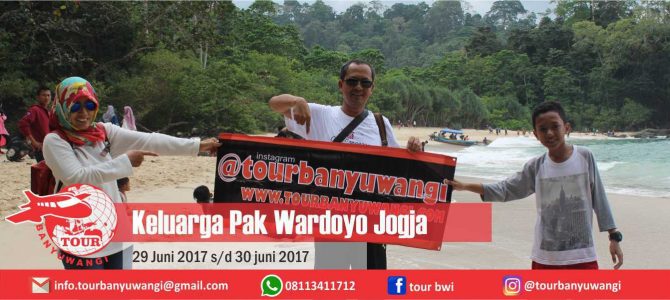 Keluarga Pak Wardoyo (Jogja) Trip to Banyuwangi with Tour Banyuwangi