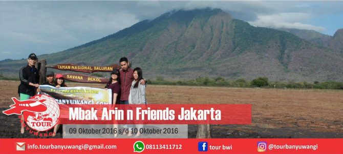 Mbak Arin n Friends Jakarta Trip to Banyuwangi