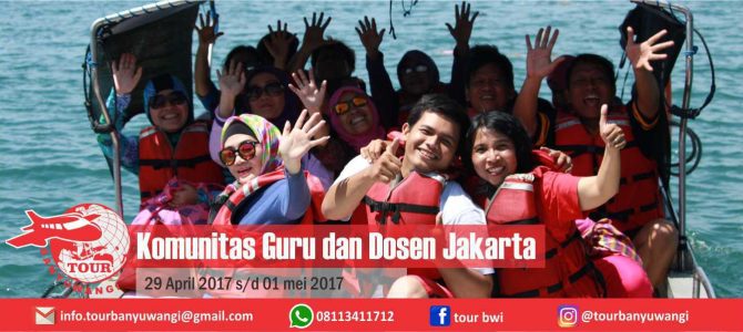 Komunitas Guru dan Dosen Jakarta Trip to Banyuwangi