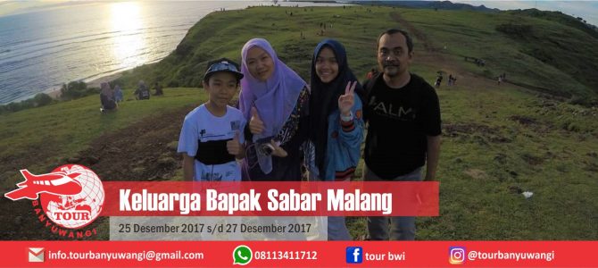 Keluarga Bapak Sabar Malang Trip to Lombok with Tour Banyuwangi